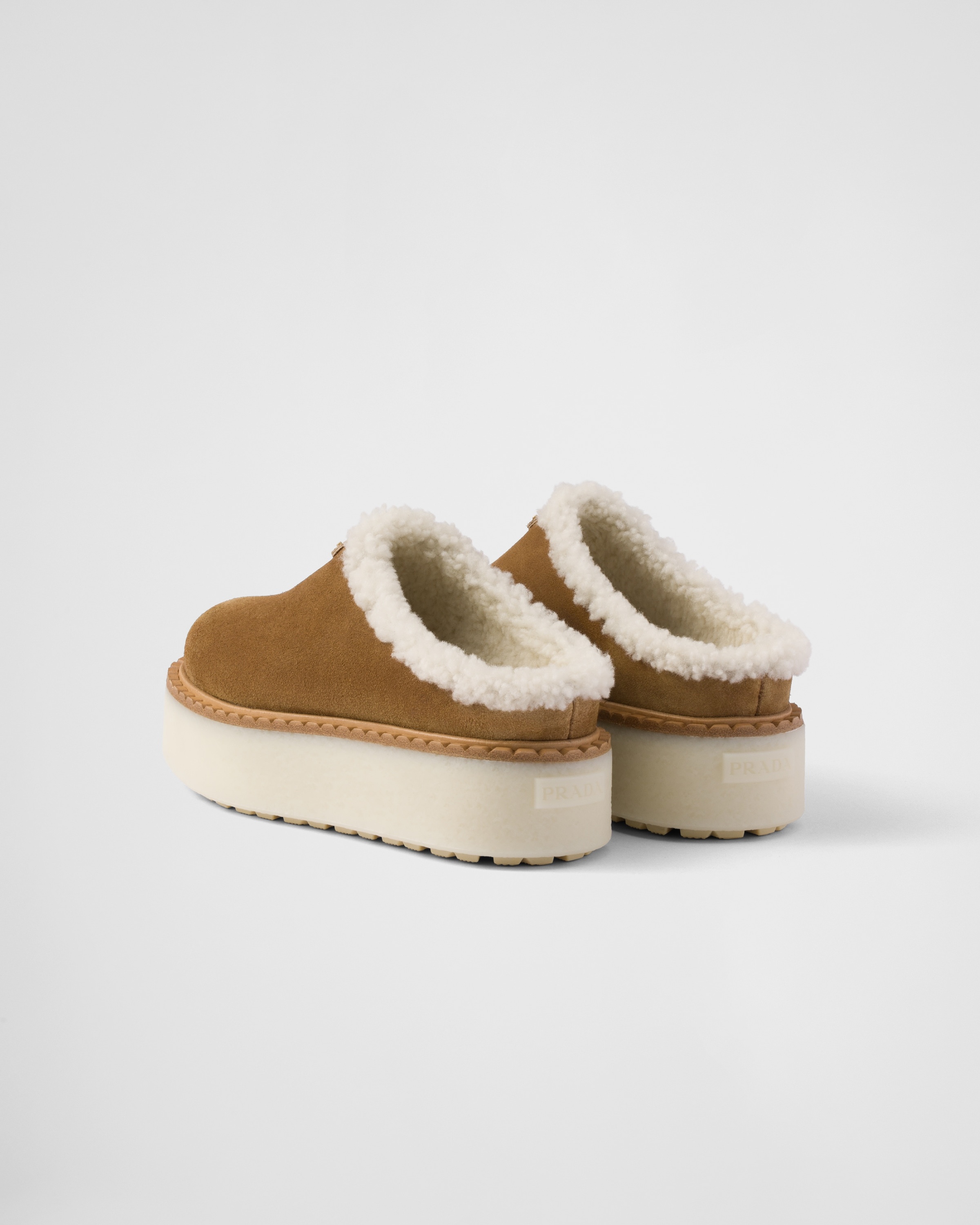 Suede mules - 5