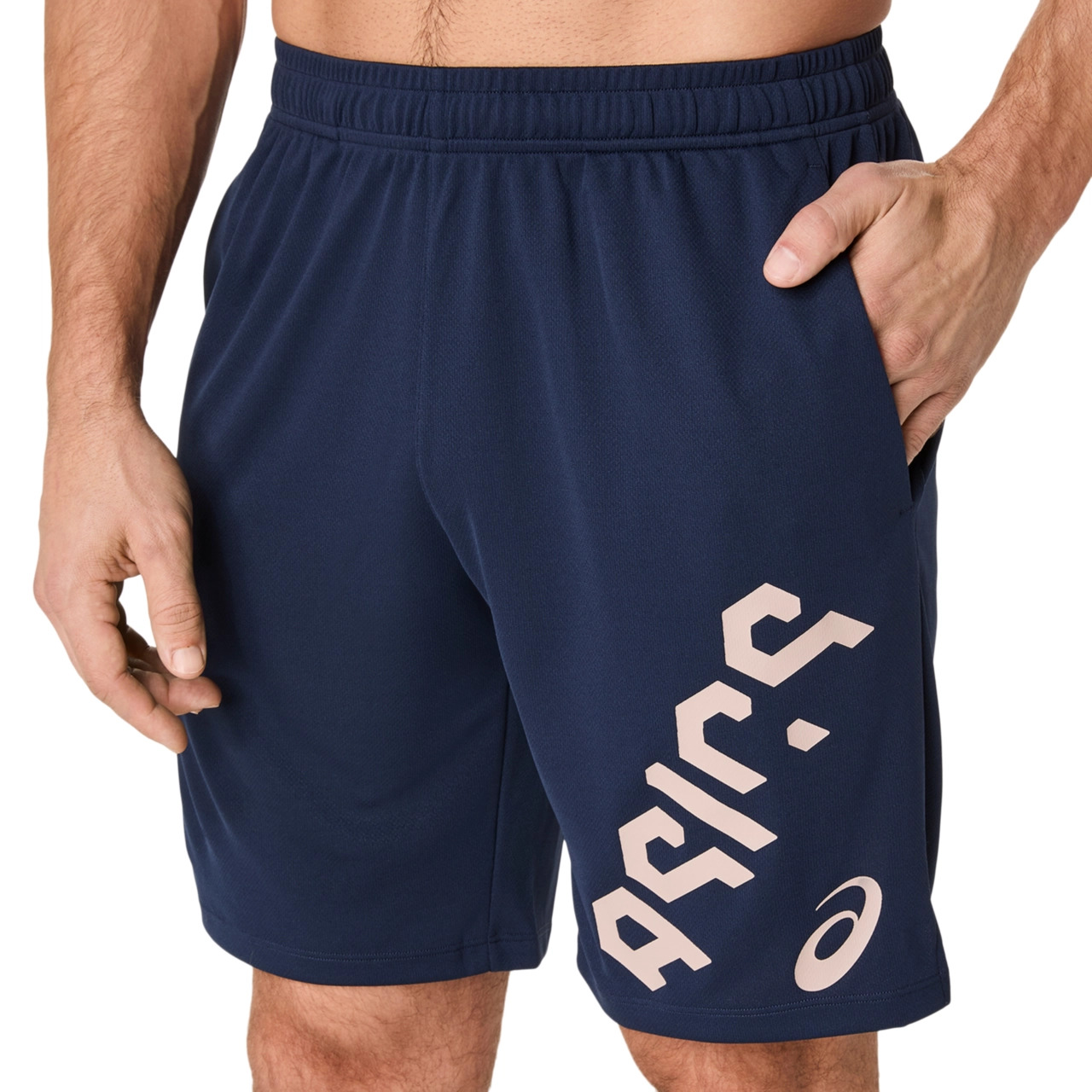 ASICS HEX GRAPHIC KNIT 9IN SHORT - 4