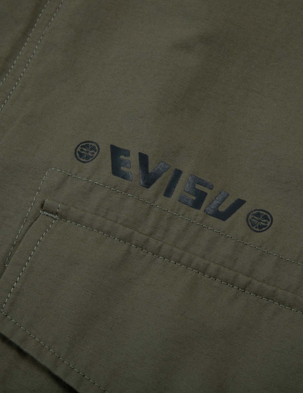 Hand Stitching Seagull and Godhead Embroidery Loose Fit Shirt Jacket - 8