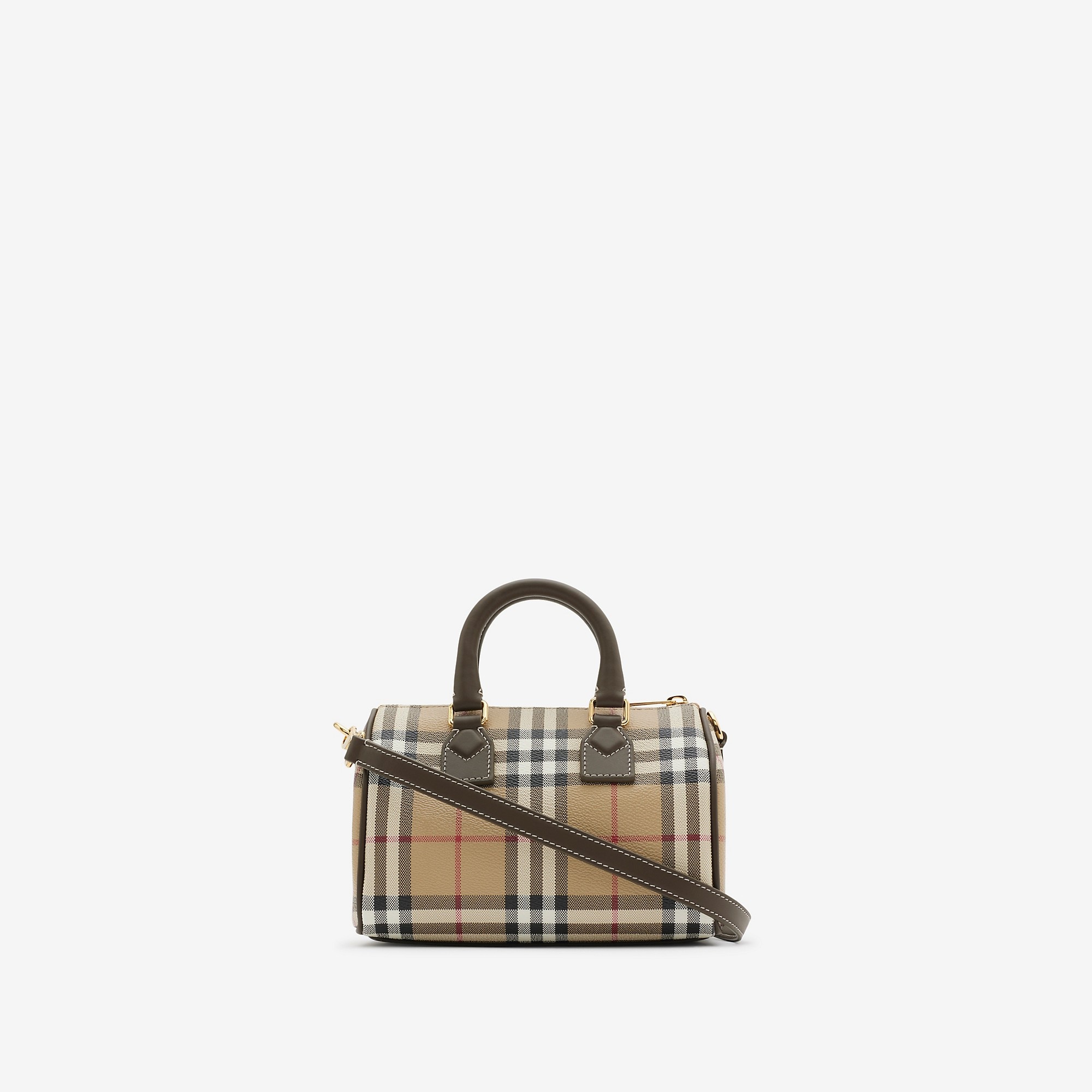 Mini Check Bowling Bag - 5