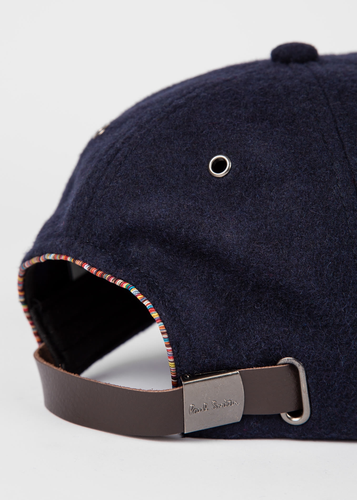 Baseball Cap With 'Signature Stripe' Trim - 4