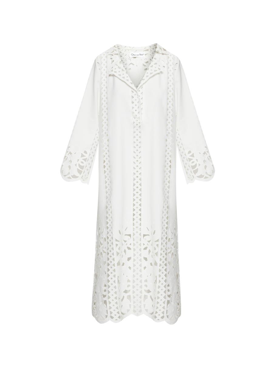 FLORAL TRELLIS GUIPURE TUNIC - 5