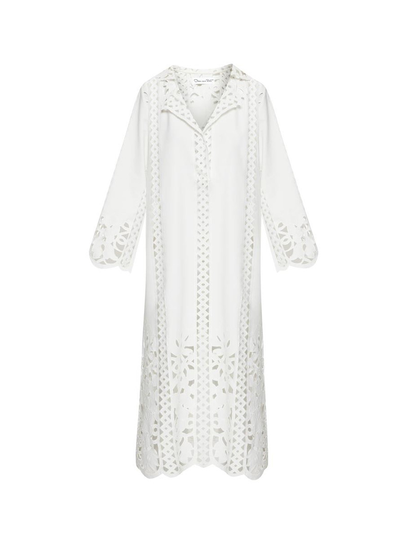 FLORAL TRELLIS GUIPURE TUNIC 5