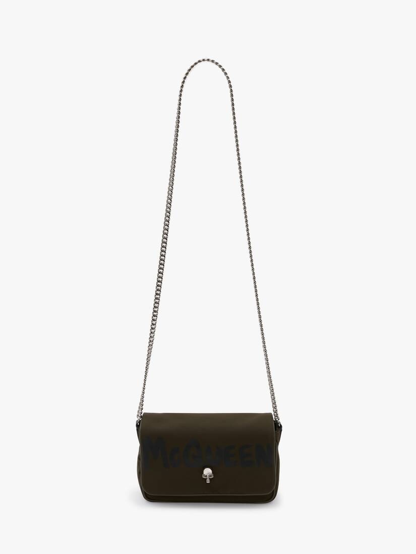 Small Skull Bag in Khaki - 5