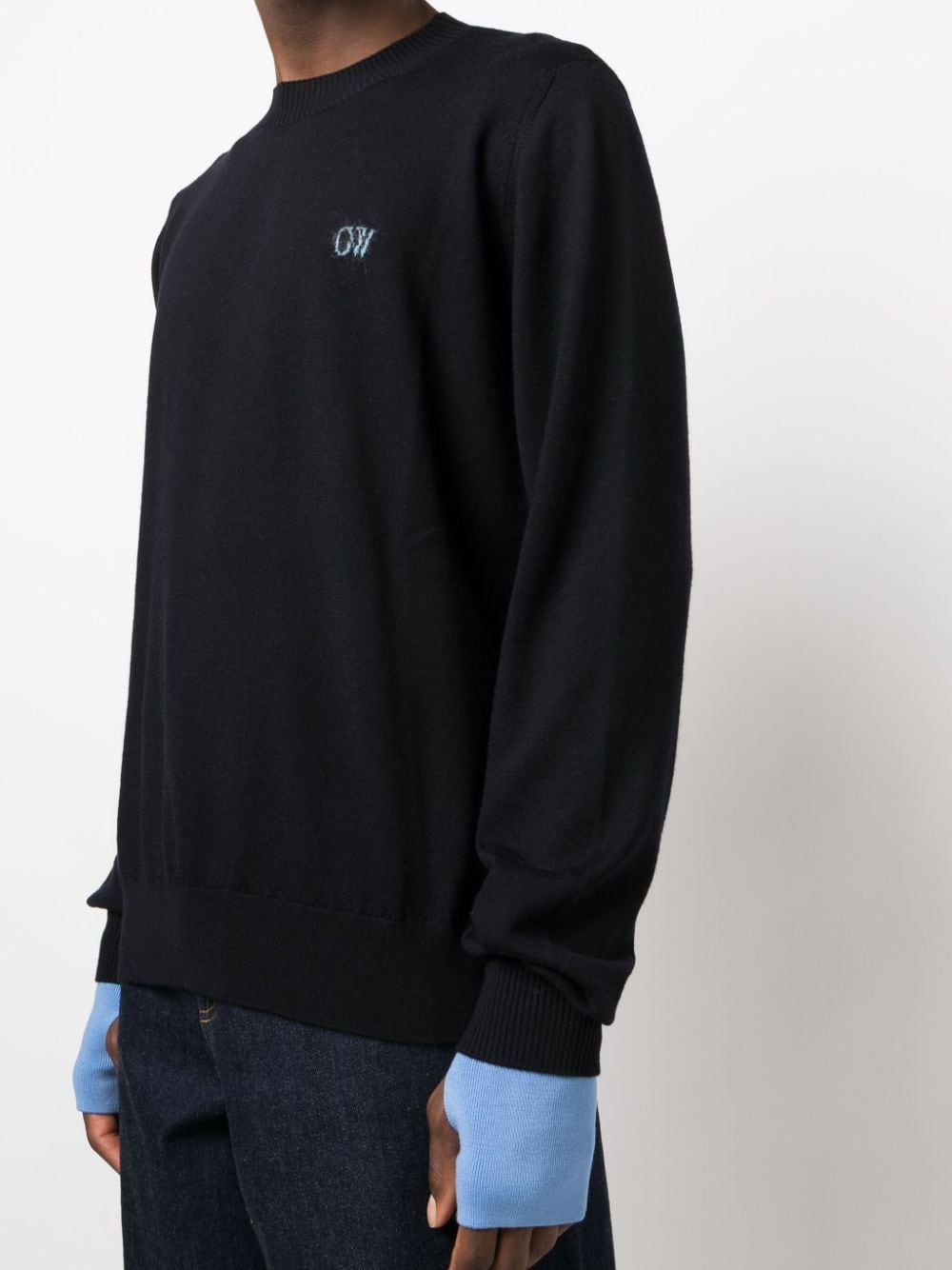 Ow crew-neck jumper - 5