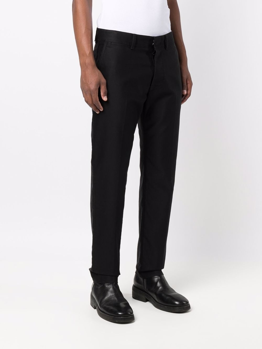 tailored straight-leg trousers - 3