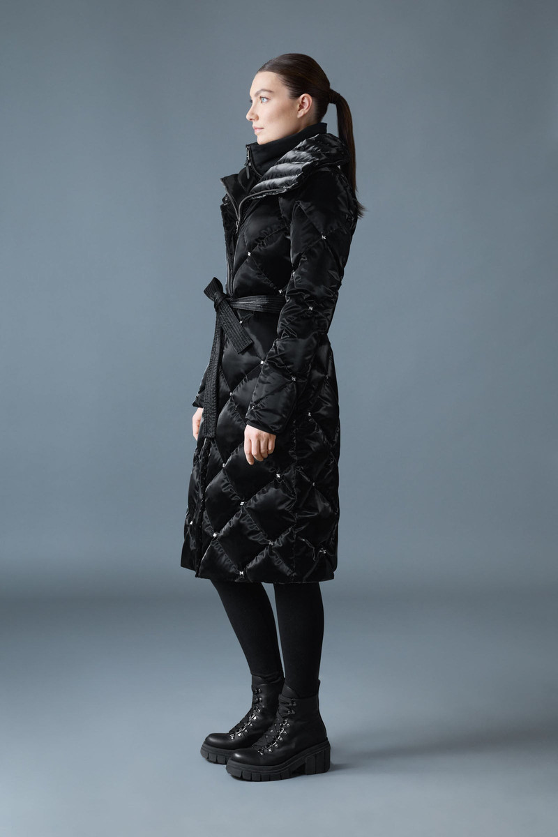 IZUMI-GLO 2-in-1 Quilted Down Coat With Removable Bib 4