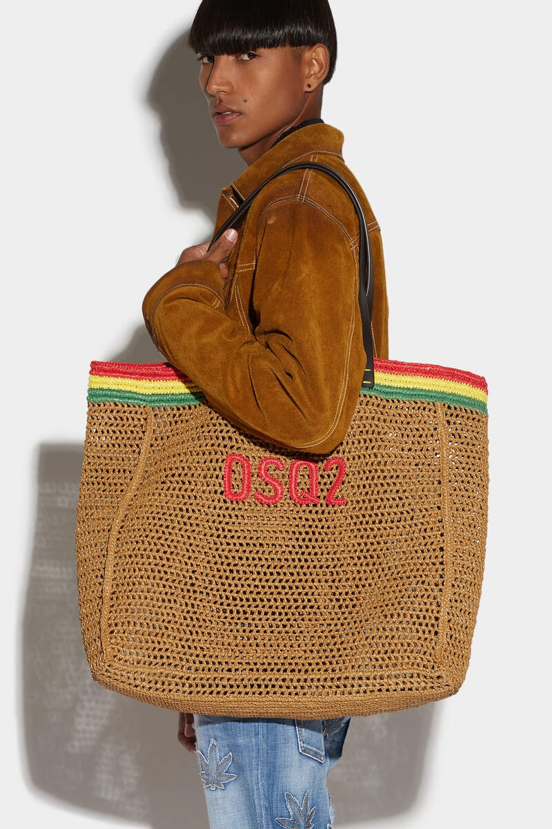 DSQ2 RAFFIA SHOPPING 1