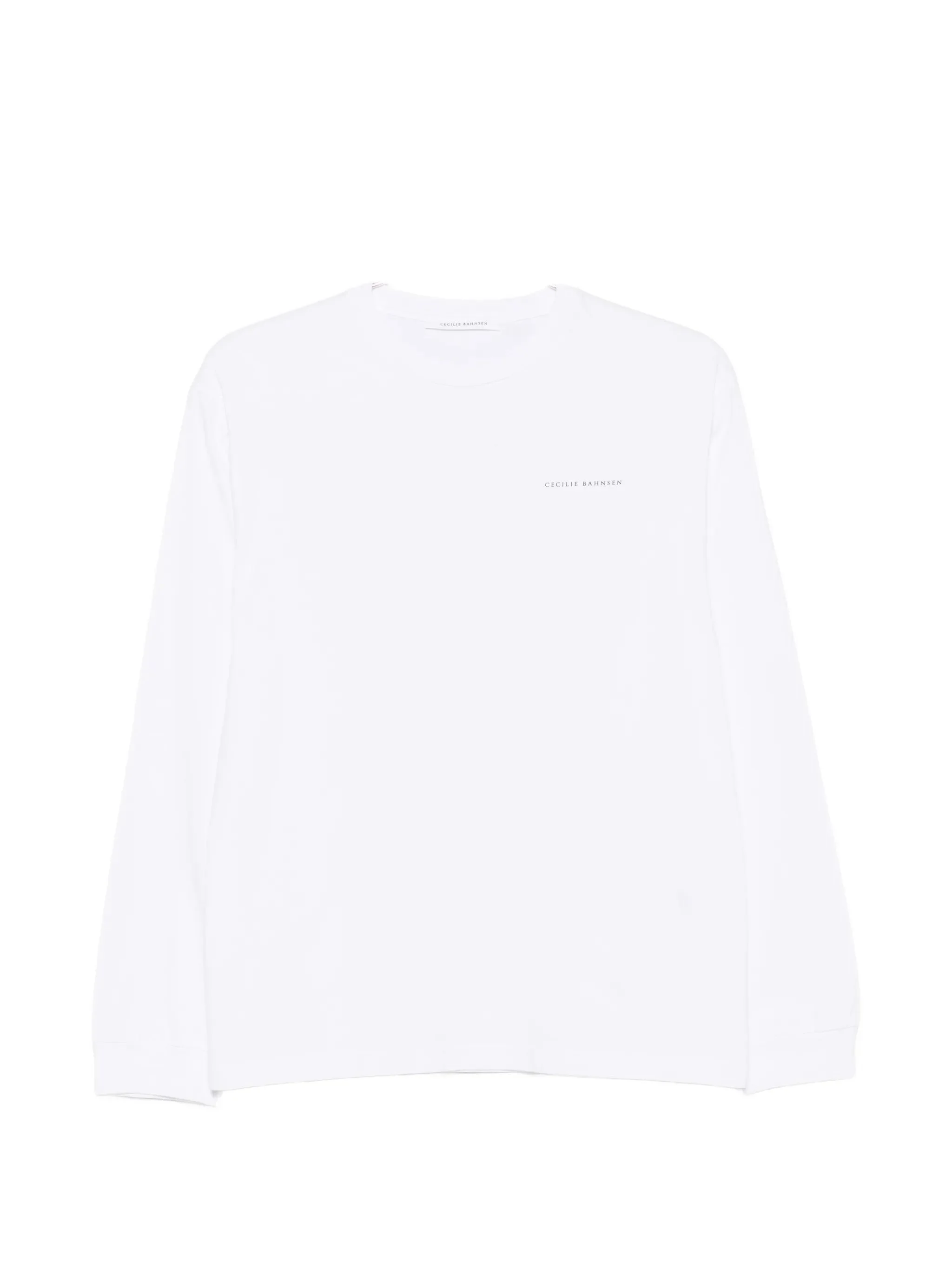 Cecilie Bahnsen Lily Logo-print T-shirt - 1