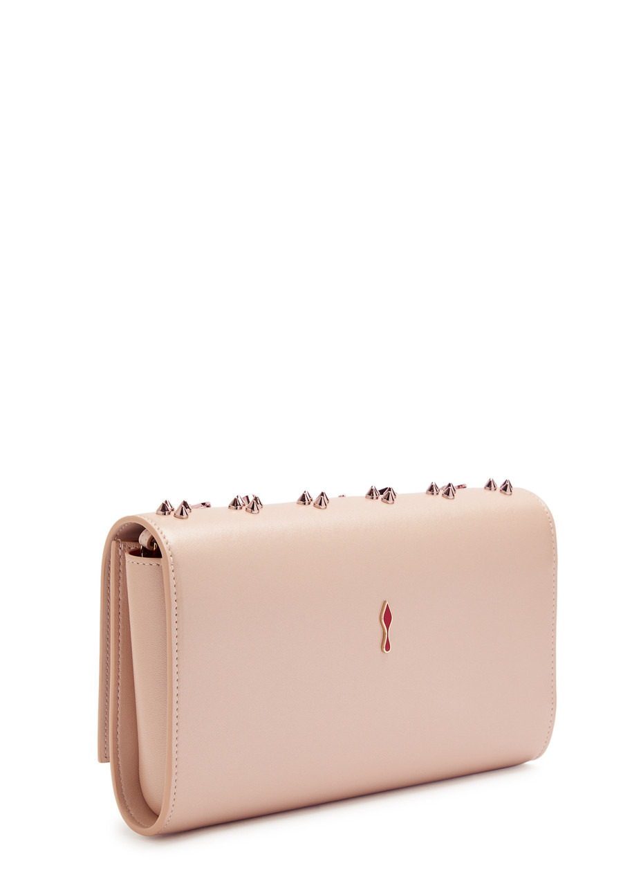 Christian Louboutin Paloma Embellished Leather Clutch - 2