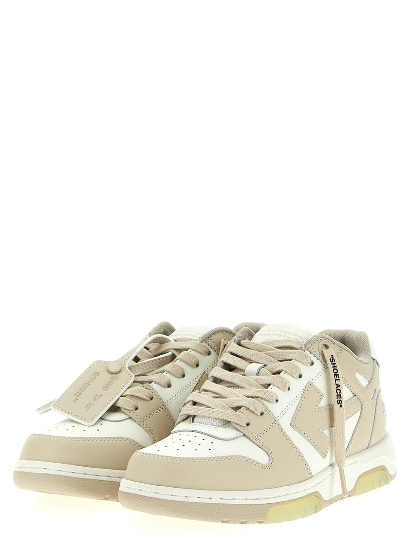 Off-White Out Of Office Sneakers Beige outlook