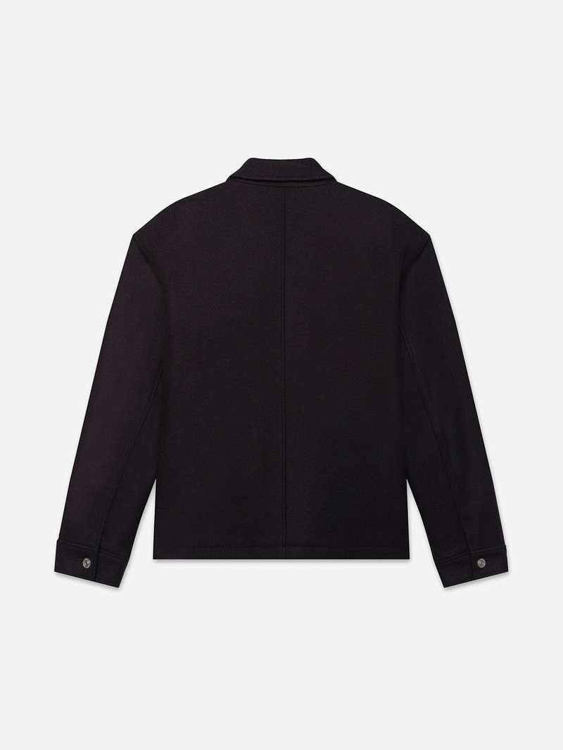 FRAME Trucker Jacket in Navy outlook