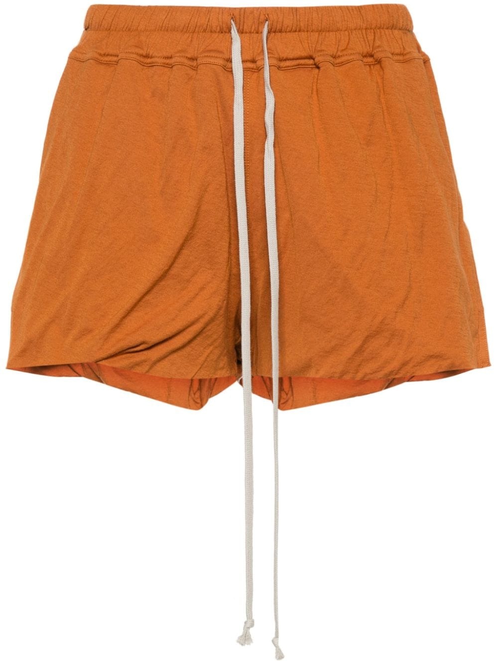 side-slits jersey shorts - 1