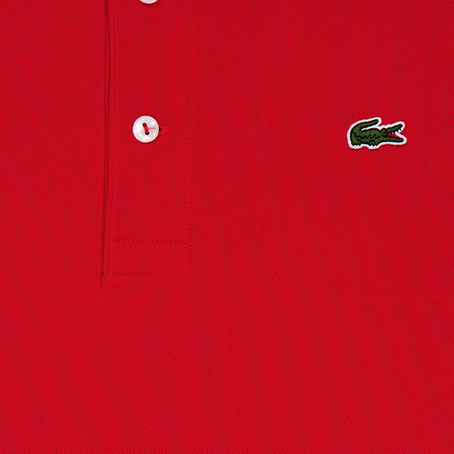 Lacoste Stretch Pique Short-Sleeve Slim Fit Polo Shirt - 2
