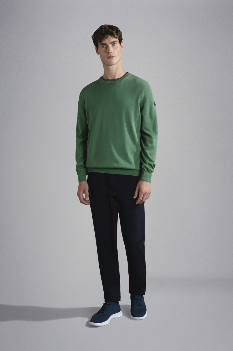 Paul & Shark GARMENT-DYED COTTON JERSEY T-SHIRT outlook