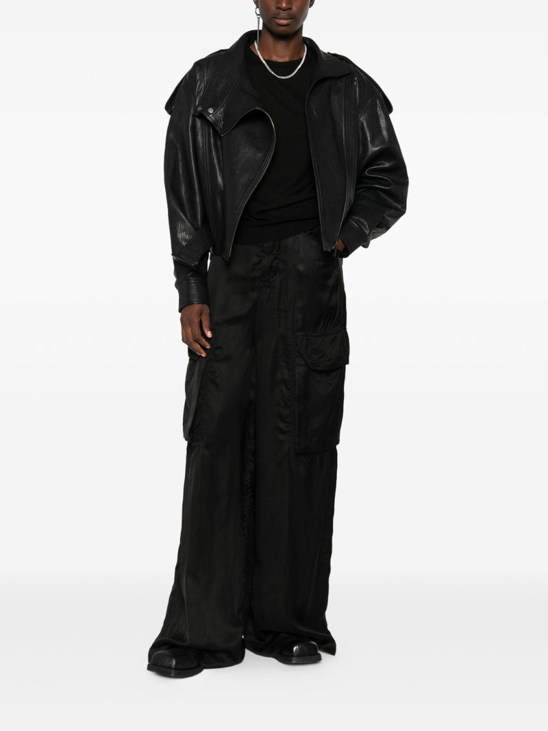 Rick Owens cargo-pocket trousers outlook