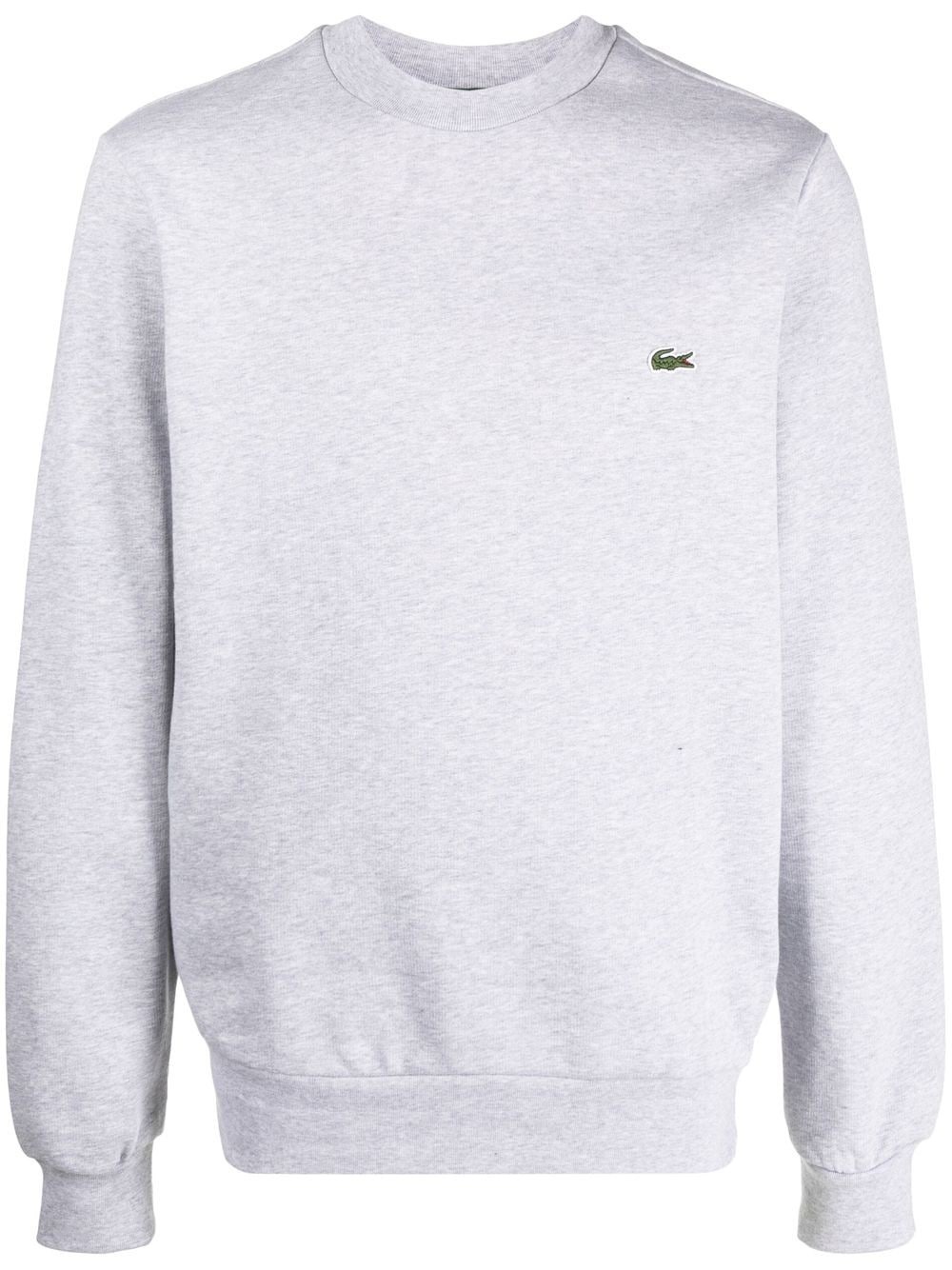 crew neck fleece jumper - 1