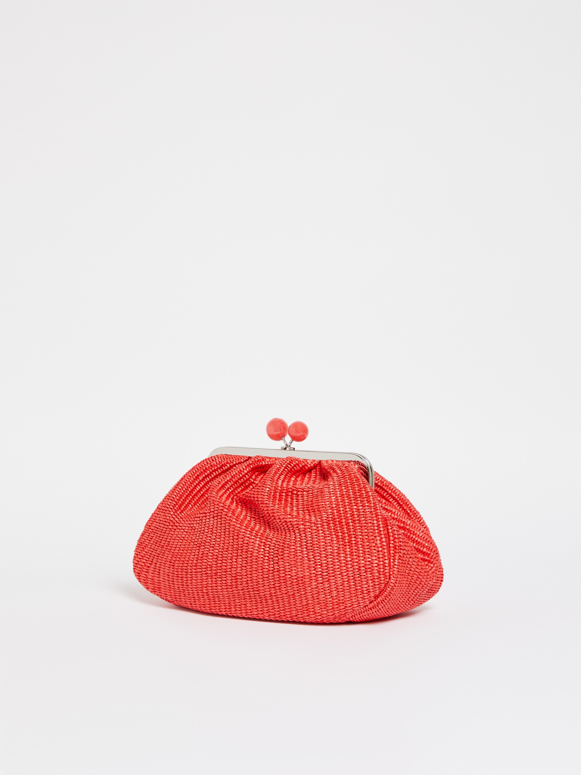 FORTUNA Medium raffia-effect Pasticcino bag - 2