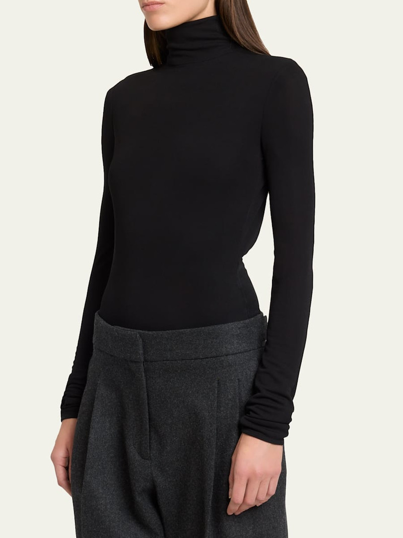 Alaïa Fluid Jersey Heart Bodysuit outlook