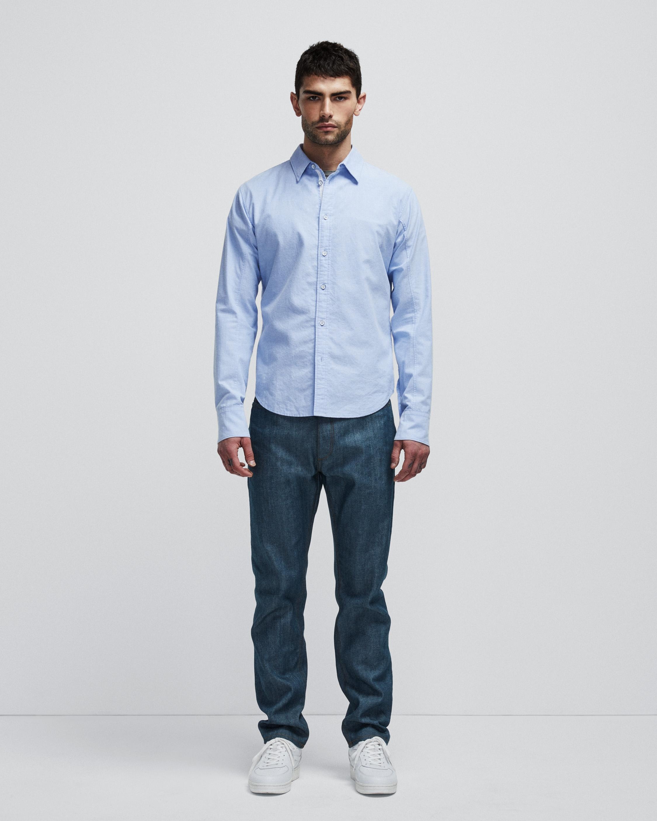 Fit 4 - Raw
Straight Fit Mid Indigo Rigid Jean - 2