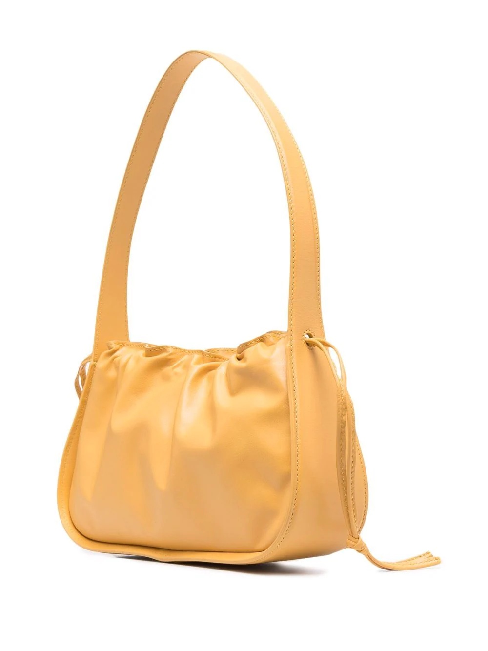 Mini Scrunch leather tote bag - 4