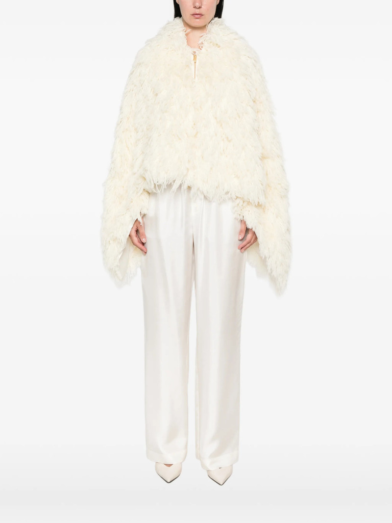 Darkpark Christy Fringed-detail Cape 4