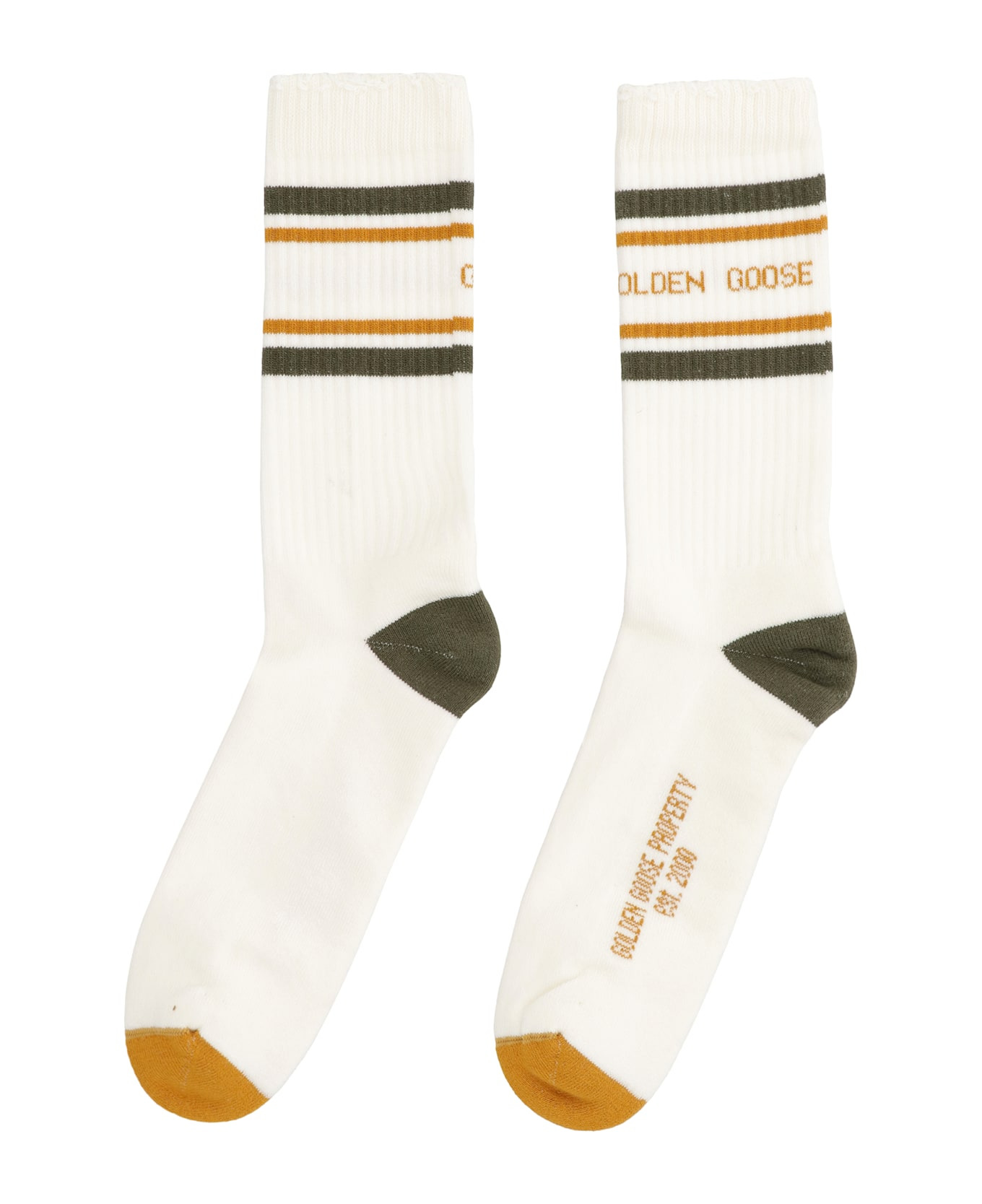 Logo Cotton Blend Socks - 2