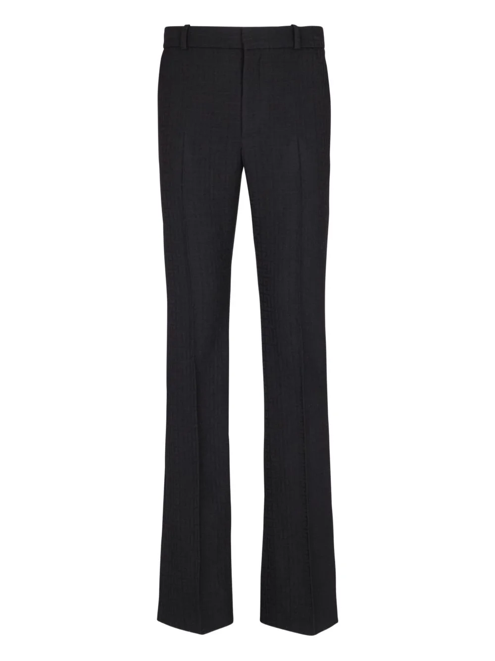 darted wool trousers - 1