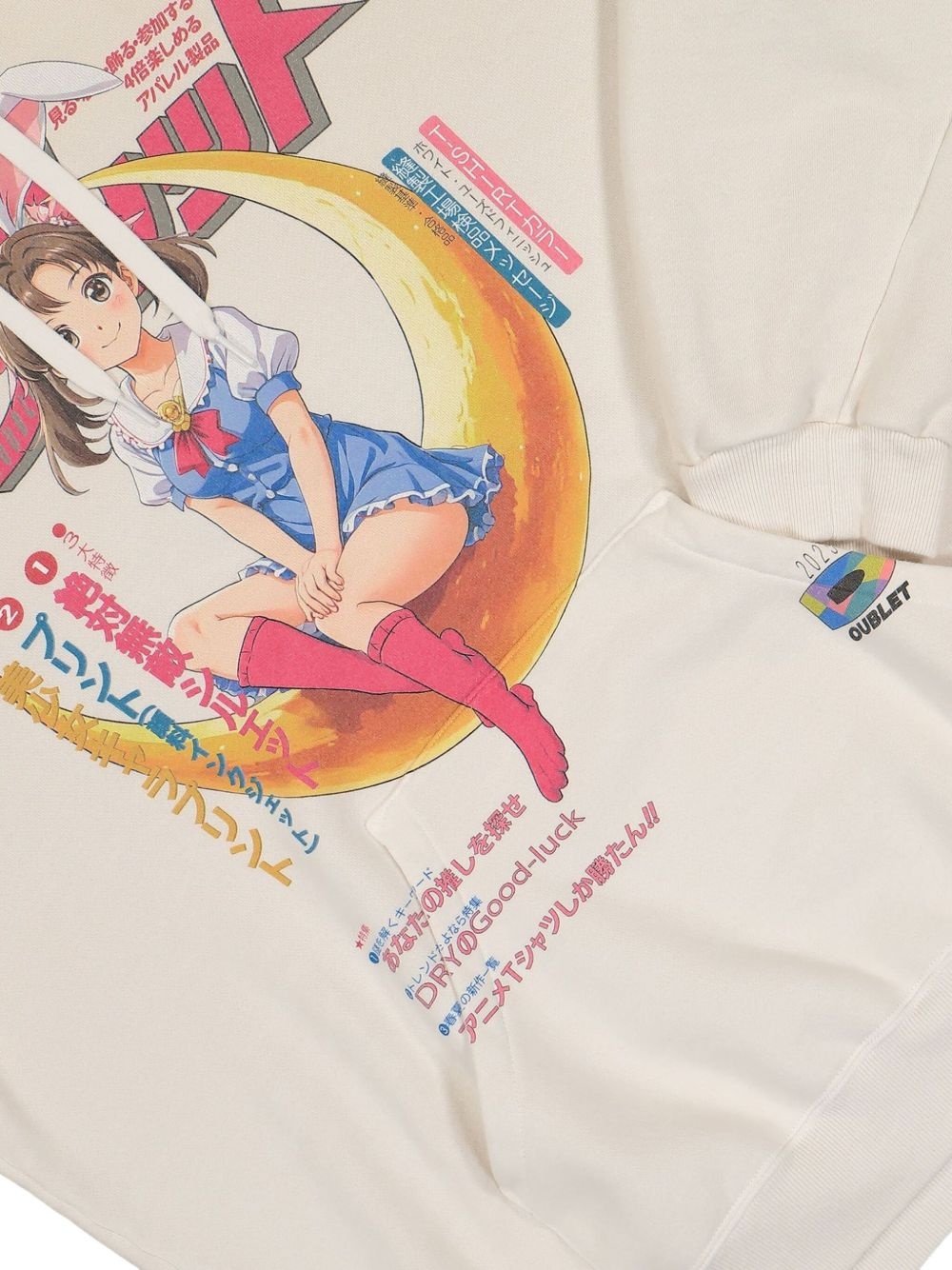 Anime-print hoodie - 4