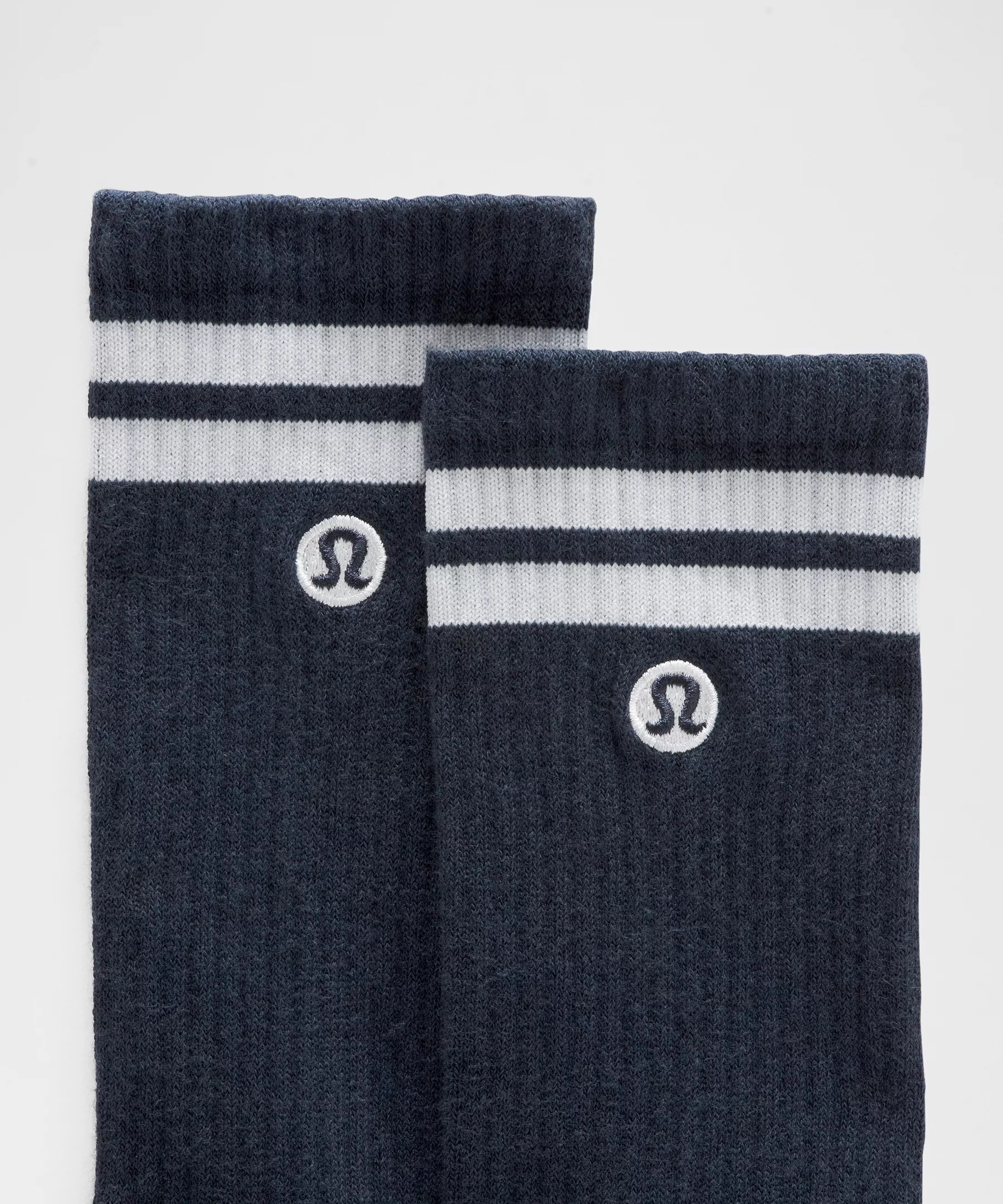 Unisex Daily Essential Crew Socks *Stripe - 2