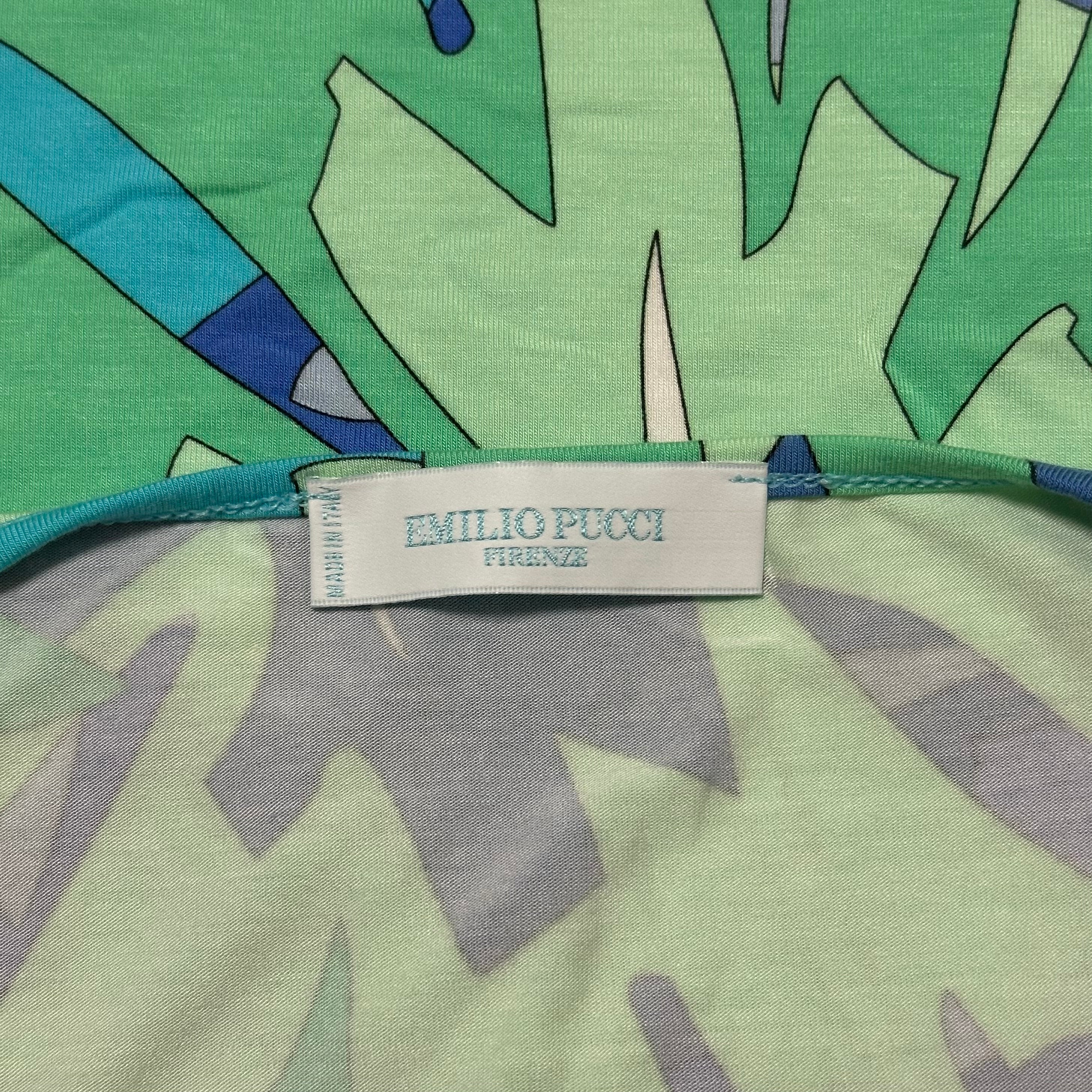 EMILIO PUCCI Spring Summer 2007 Leaf Print Tank Top - 5