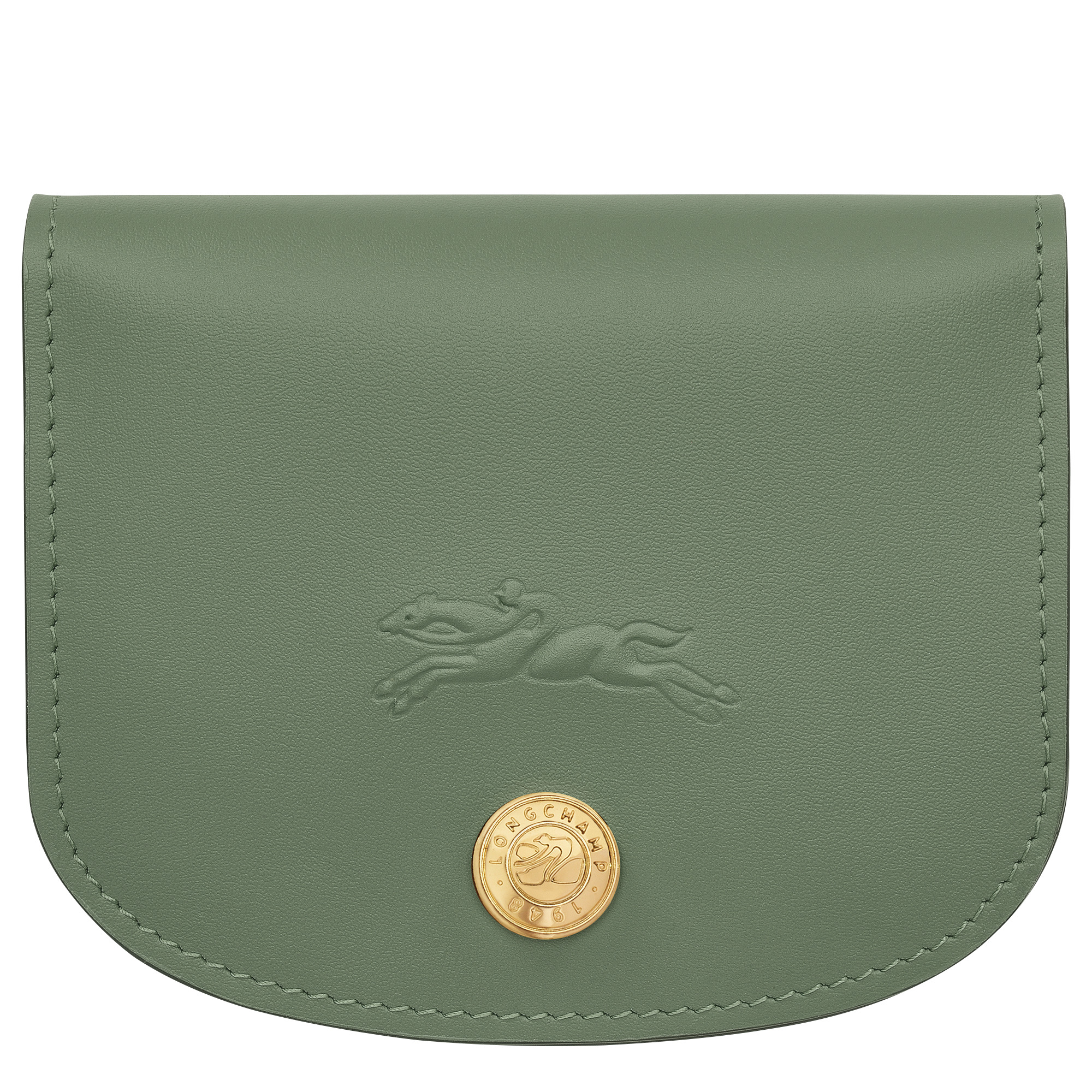 Épure Card holder Oregano - Leather - 1