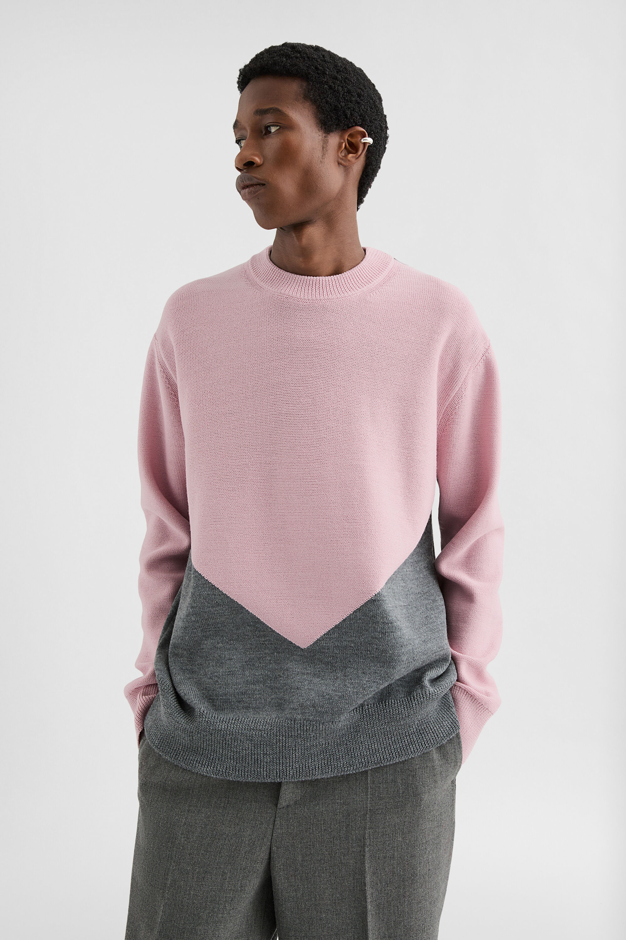 Wool Crew-Neck Sweater - 3