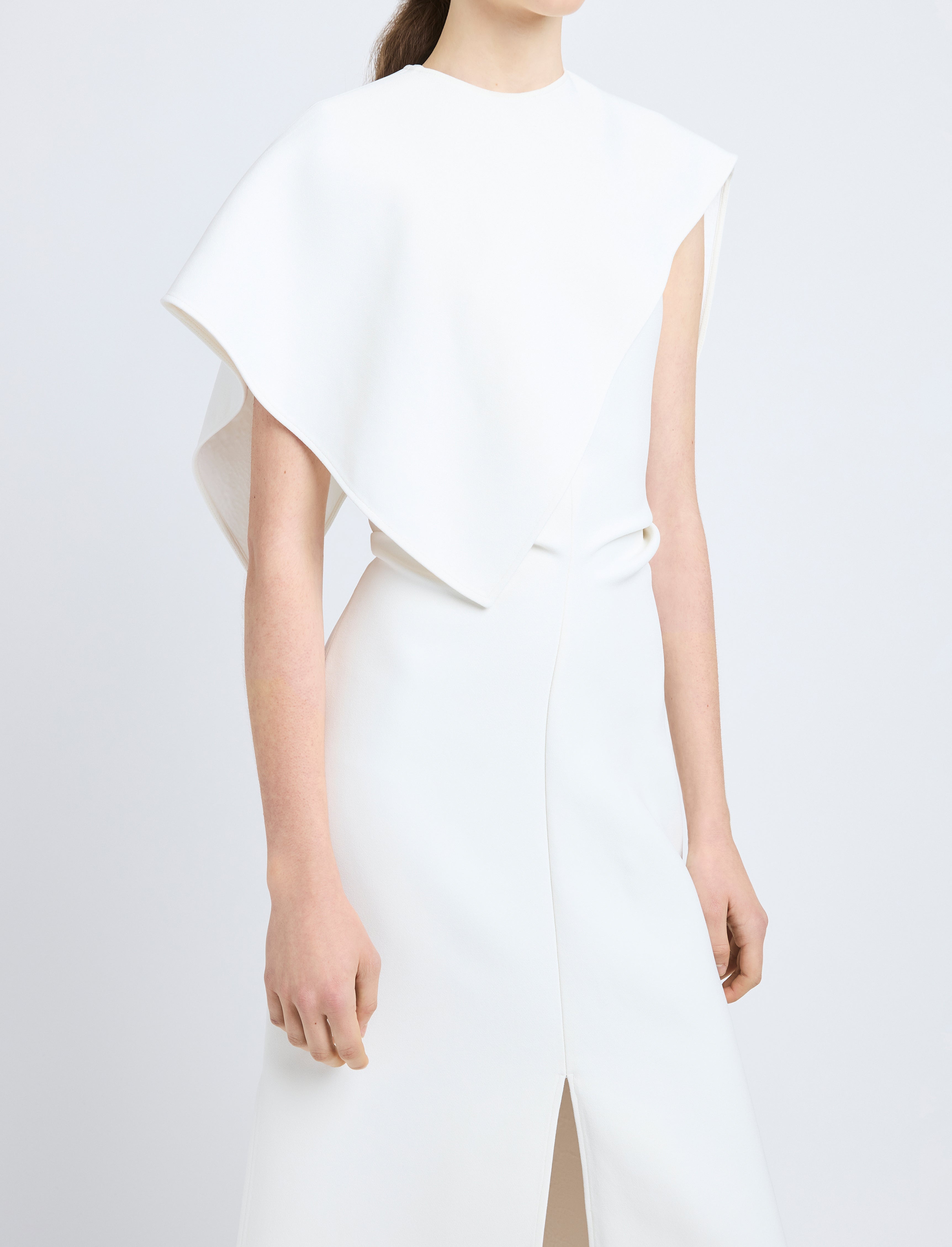 Selene Dress in Bi-Stretch Suiting - 5