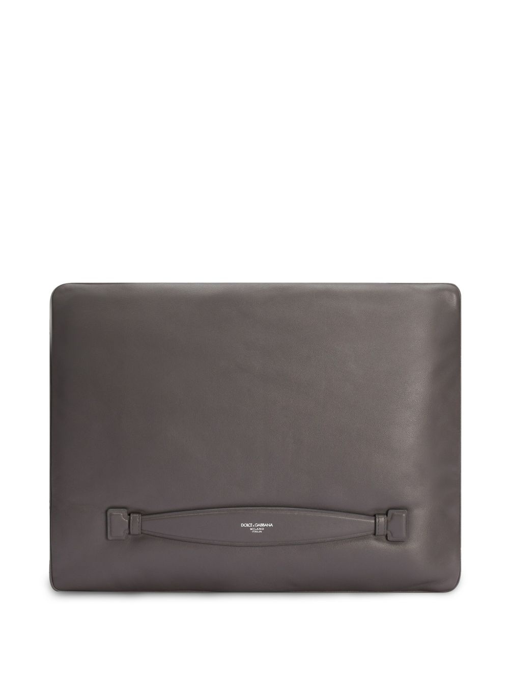 leather clutch bag - 3