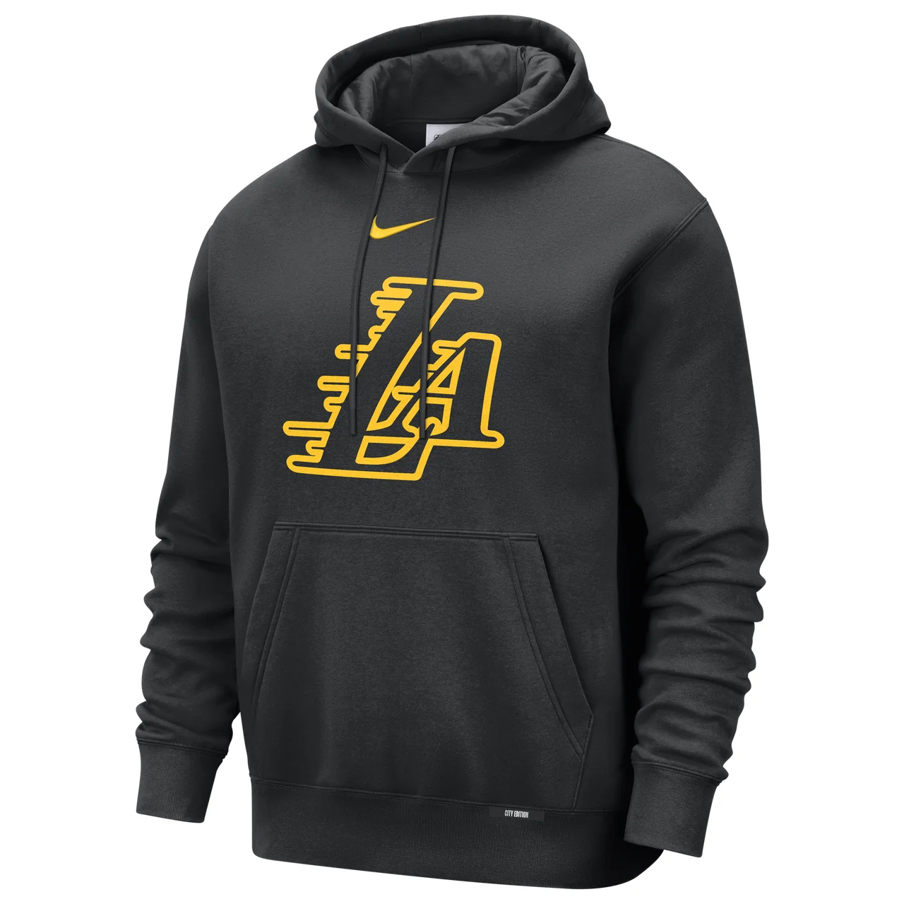 Nike Mens Nike Lakers Club Logo City Edition Hoodie - 1