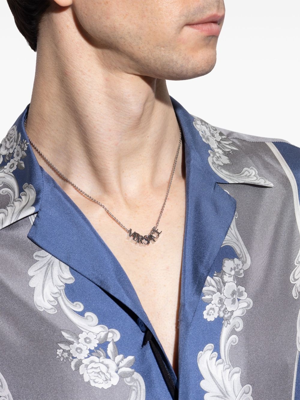 logo-lettering necklace - 3