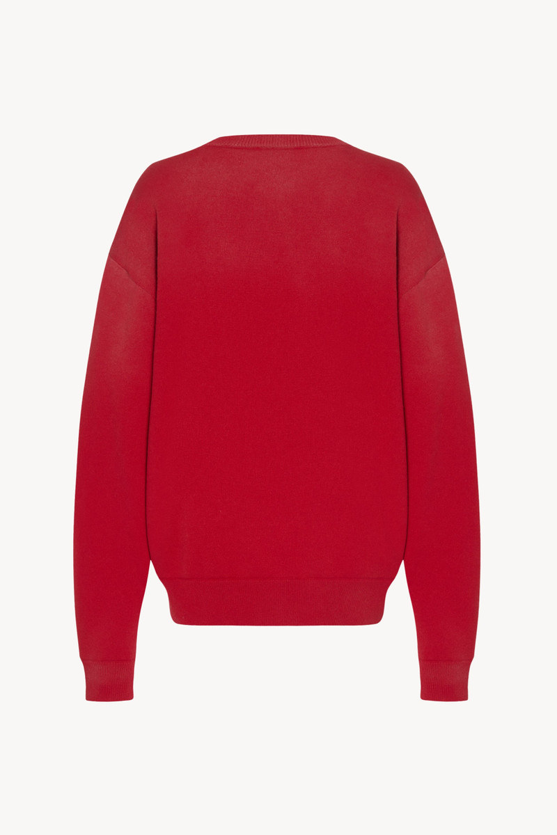 The Row Leora Sweatshirt in Cashmere outlook