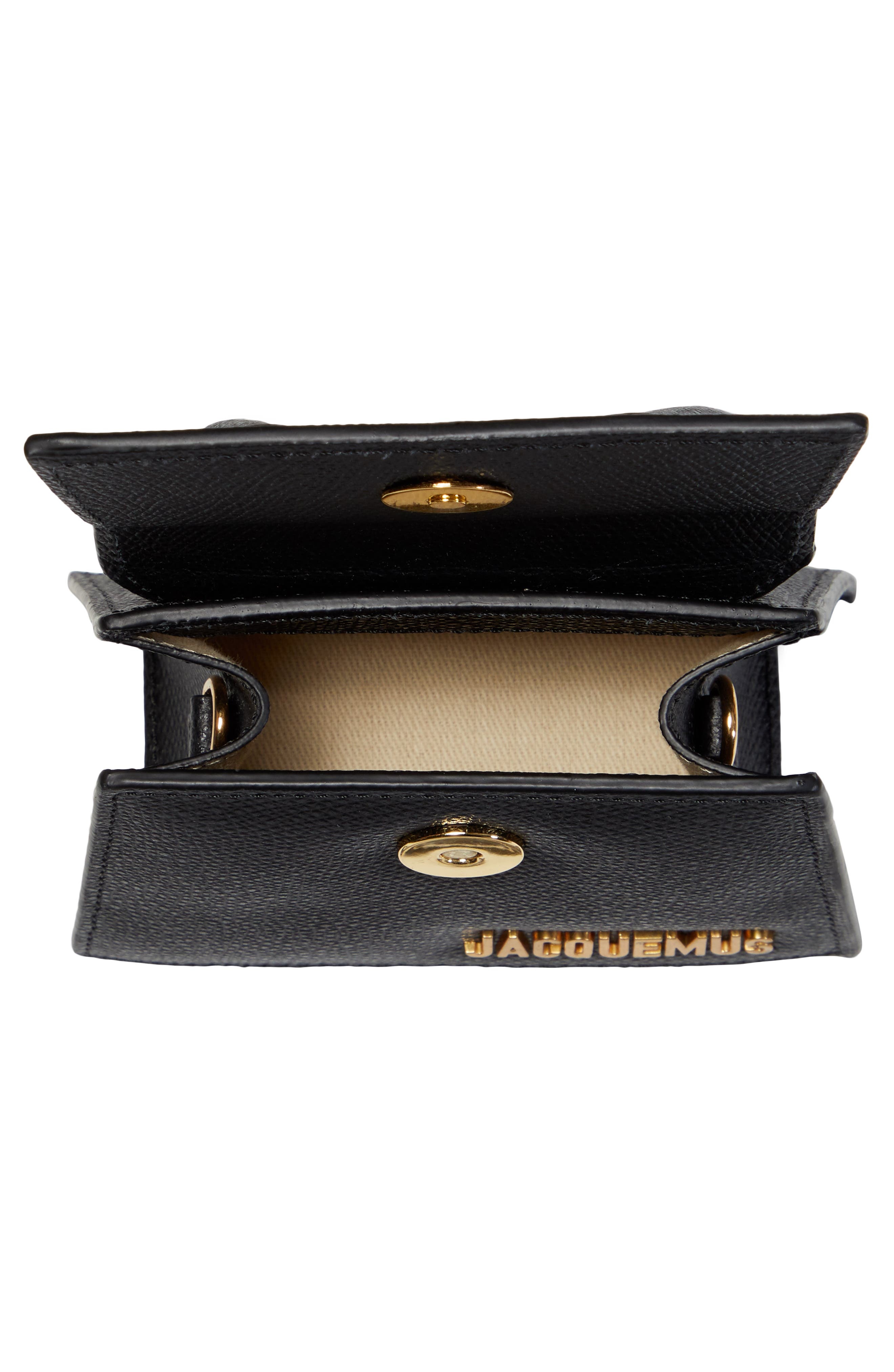 Le Chiquito Leather Mini Top Handle Bag - 4