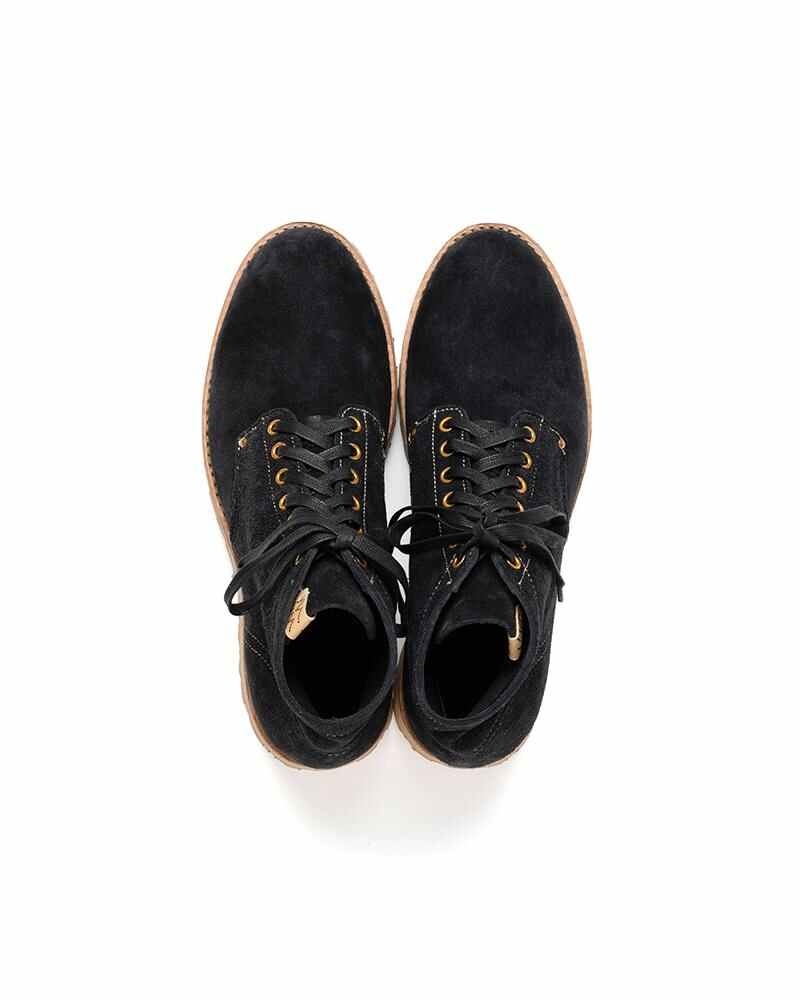 visvim BRIGADIER BOOTS-FOLK BLACK | REVERSIBLE