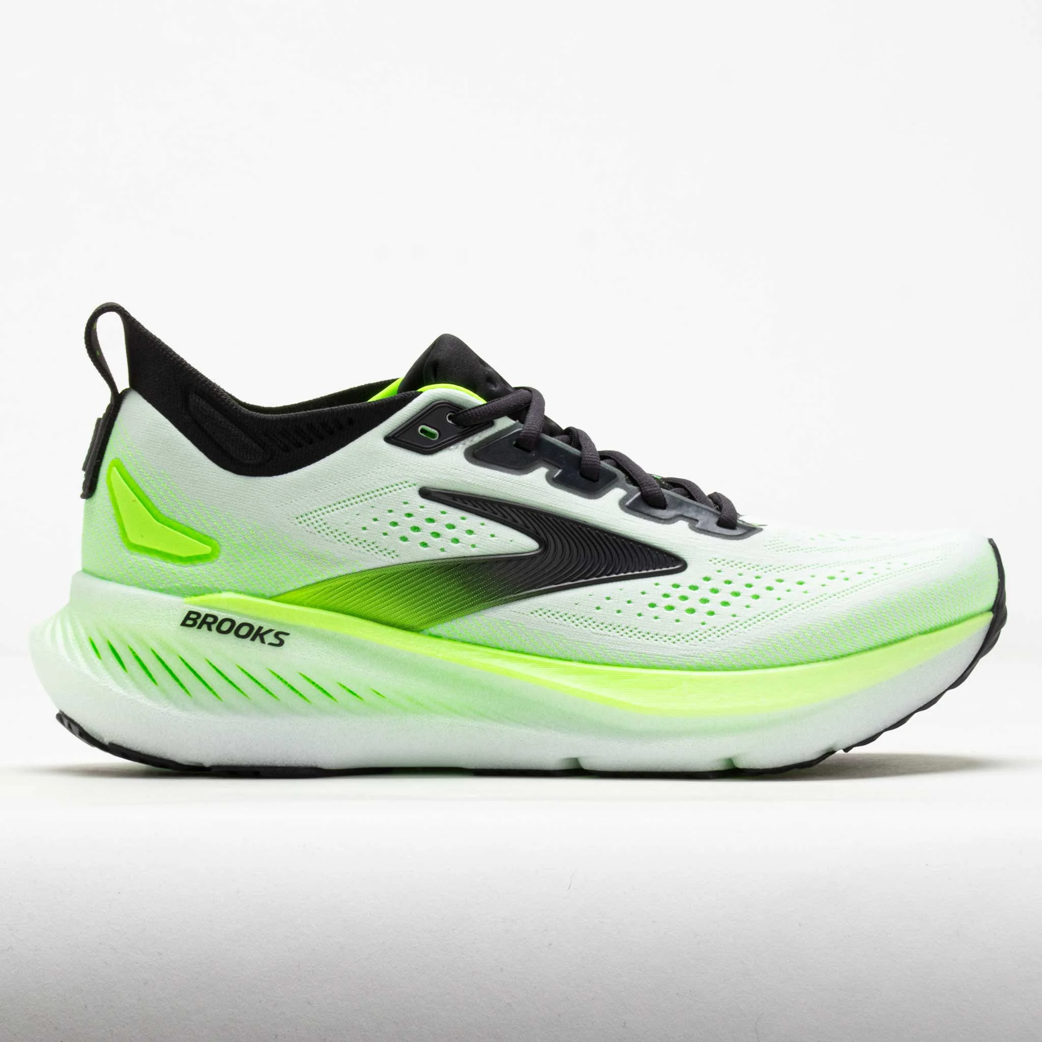 Brooks Glycerin 23 Men's White/Phantom/Green Gecko - 1