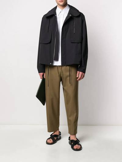 Jil Sander high-rise straight-leg trousers outlook