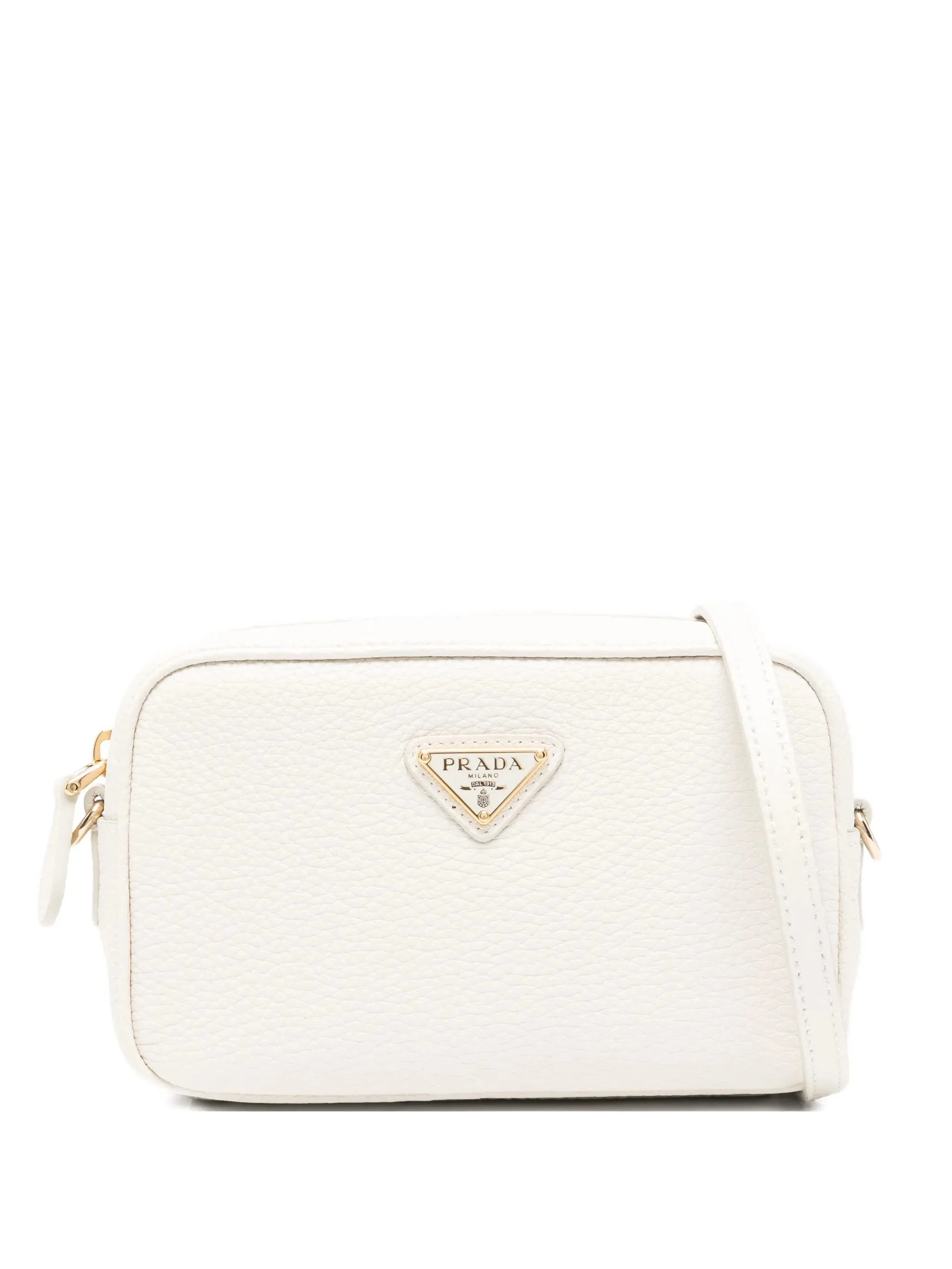 Prada Logo Plaque Satchel - 1