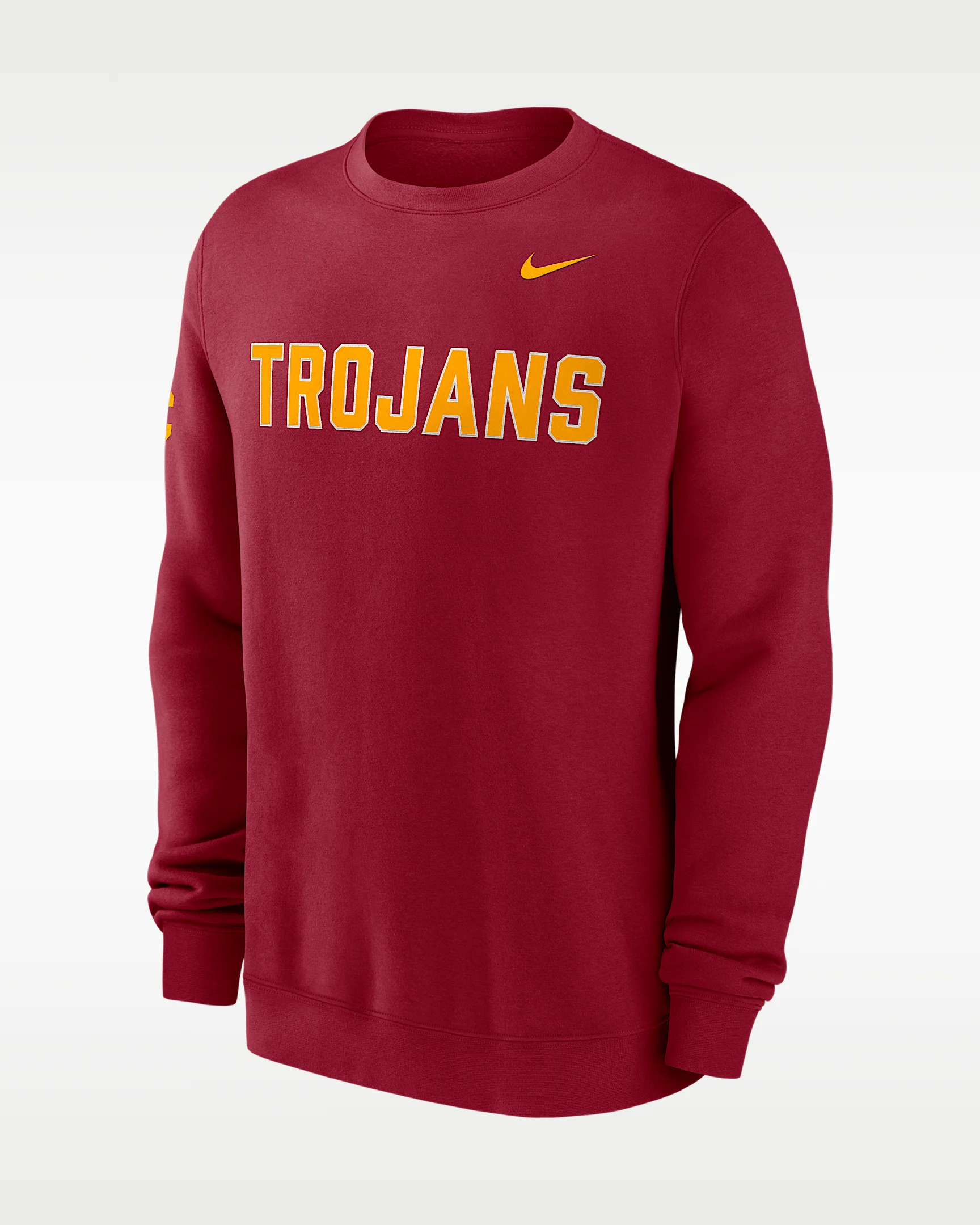 USC Sideline Club Men's Nike College Pullover Crew - 1