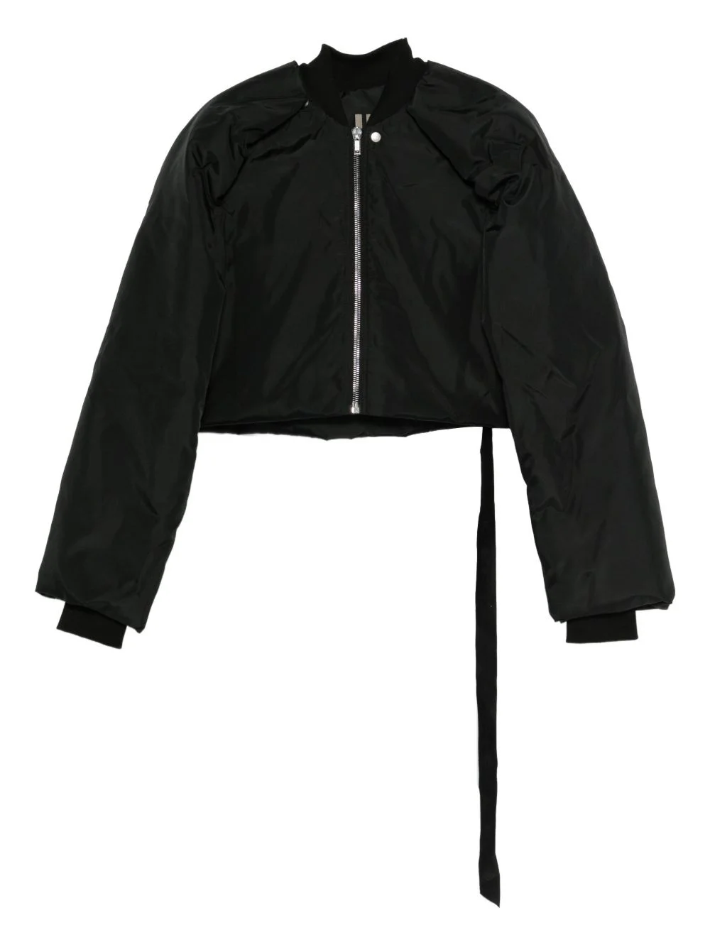 cropped bomber jacket - 1