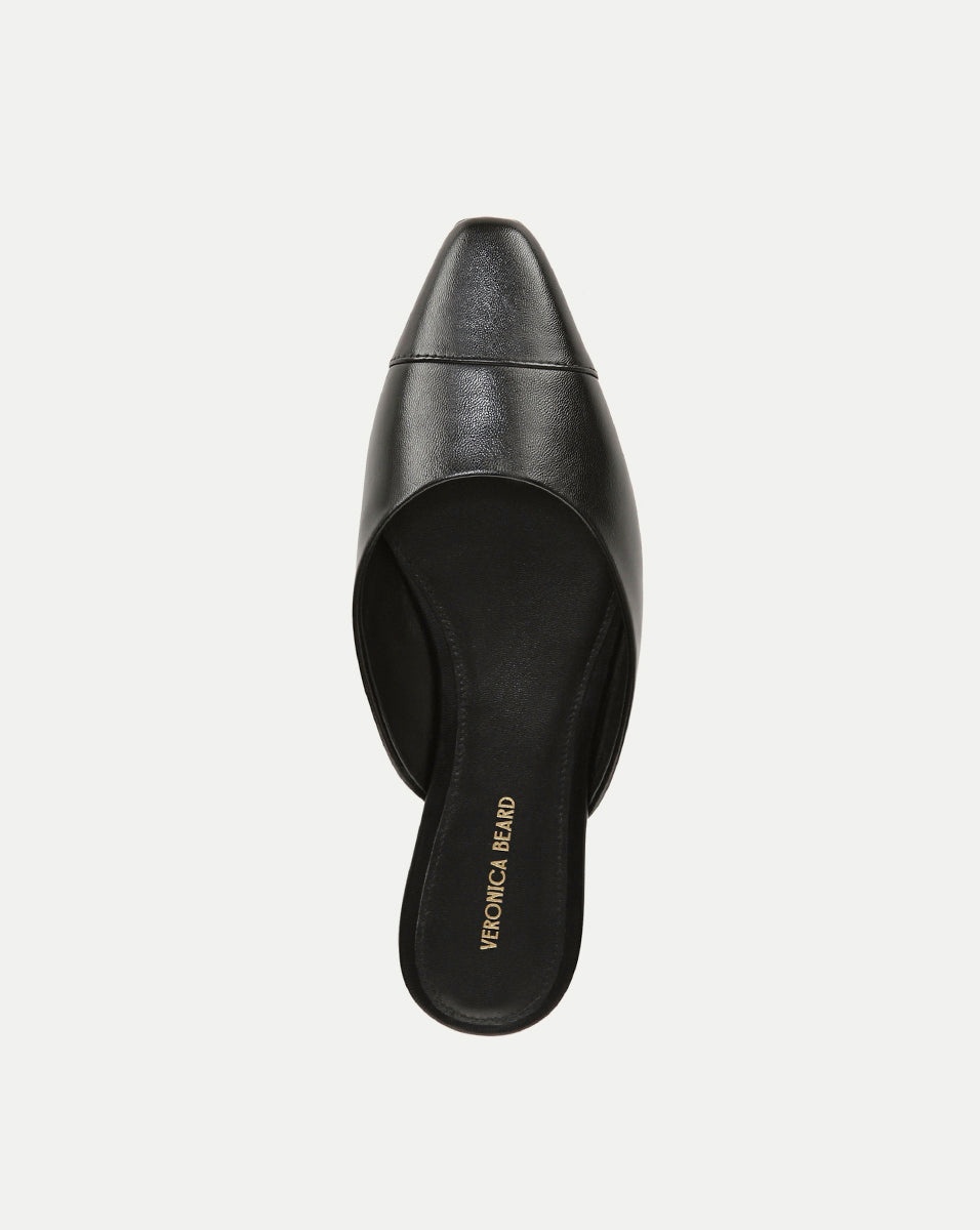 CARLOTTA LEATHER FLAT - 3