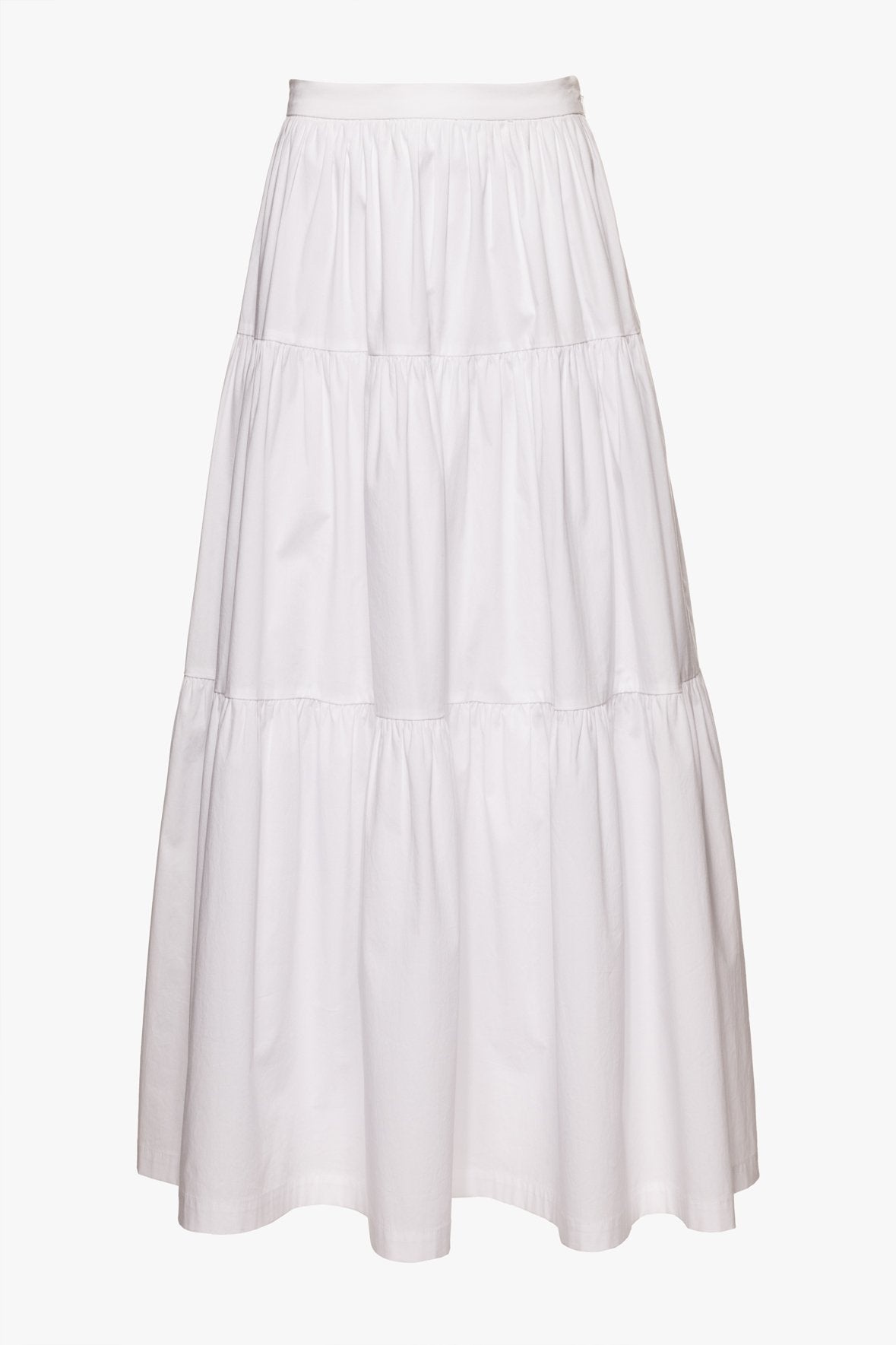 STAUD SEA SKIRT | WHITE - 5