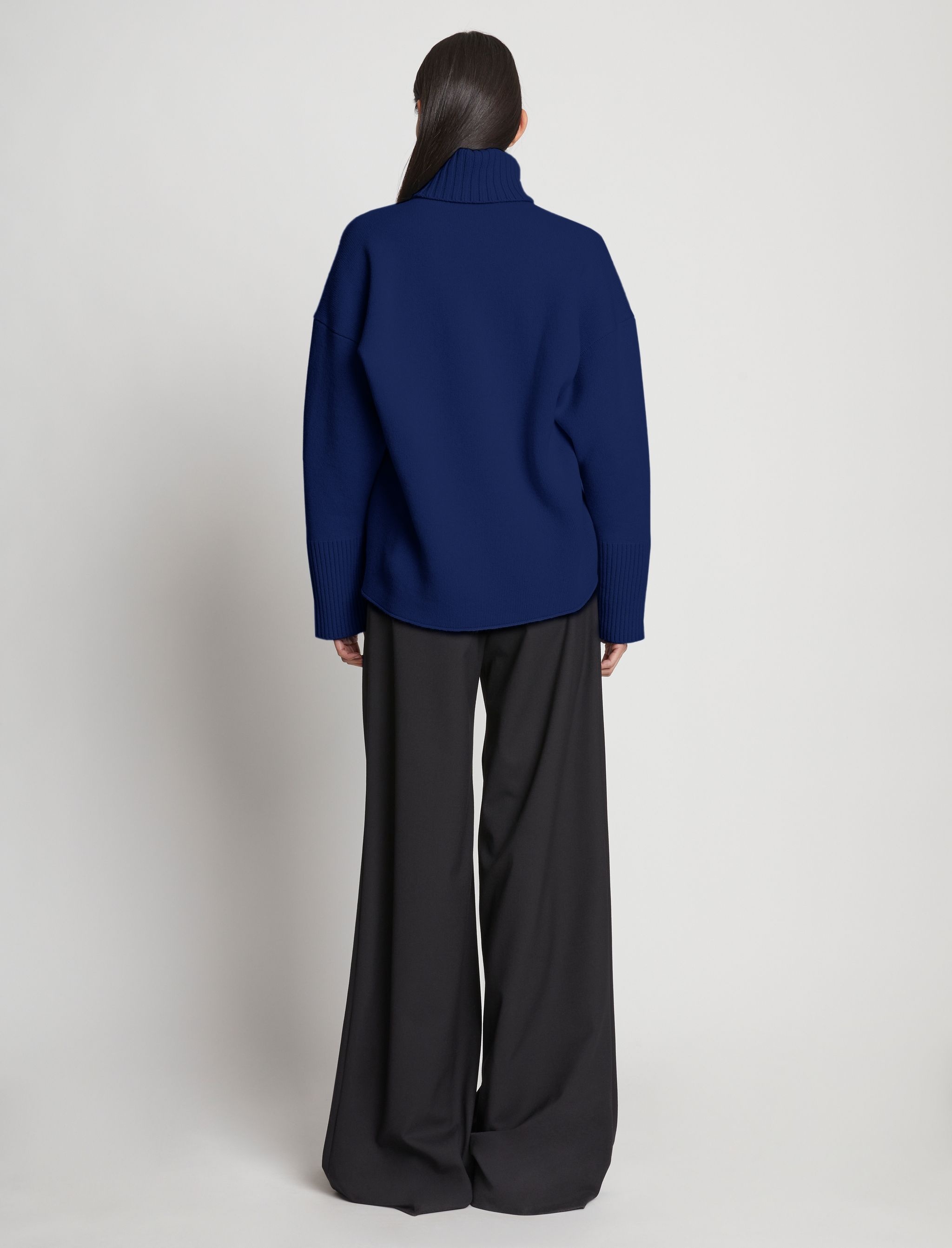Doubleface Cashmere Oversized Turtleneck - 5