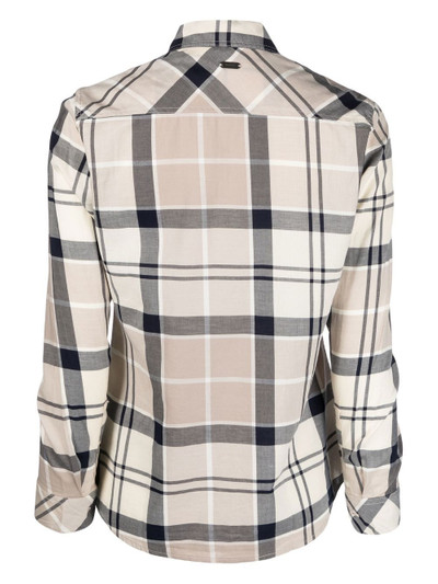 Barbour plaid-patterned long-sleeve shirt outlook