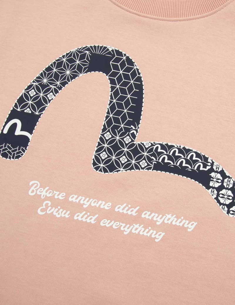 SEAGULL PRINT REGULAR FIT SWEATSHIRT 7